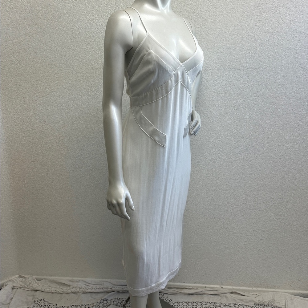 NWT Blessed are the Meek White Slip Dress - Picture 6 of 12